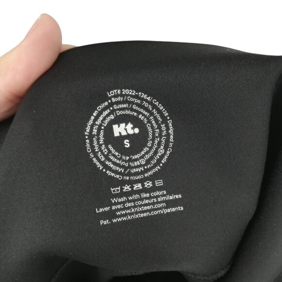 KT by Knix Leakproof Active Leggings Size S Black New NWT Pull On Stretch - Picture 10 of 10